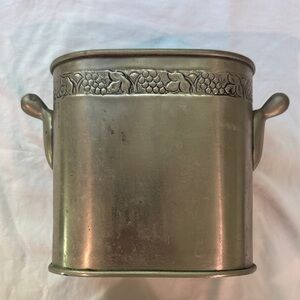 Pottery Barn Pewter Ice Bucket